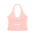 Women’s Ruched Halter Yoga Tank Top