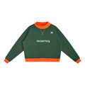 Women’s Mock Neck Crewneck Sweatshirt