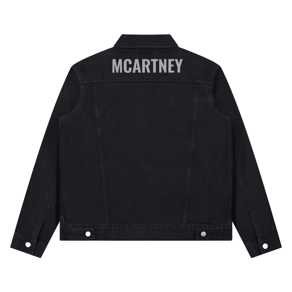 Unisex Vintage Wash Denim Jacket