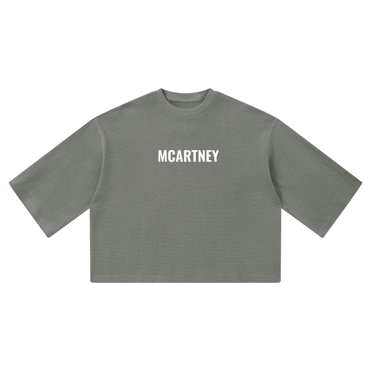 Unisex Waffle Boxy T-Shirt