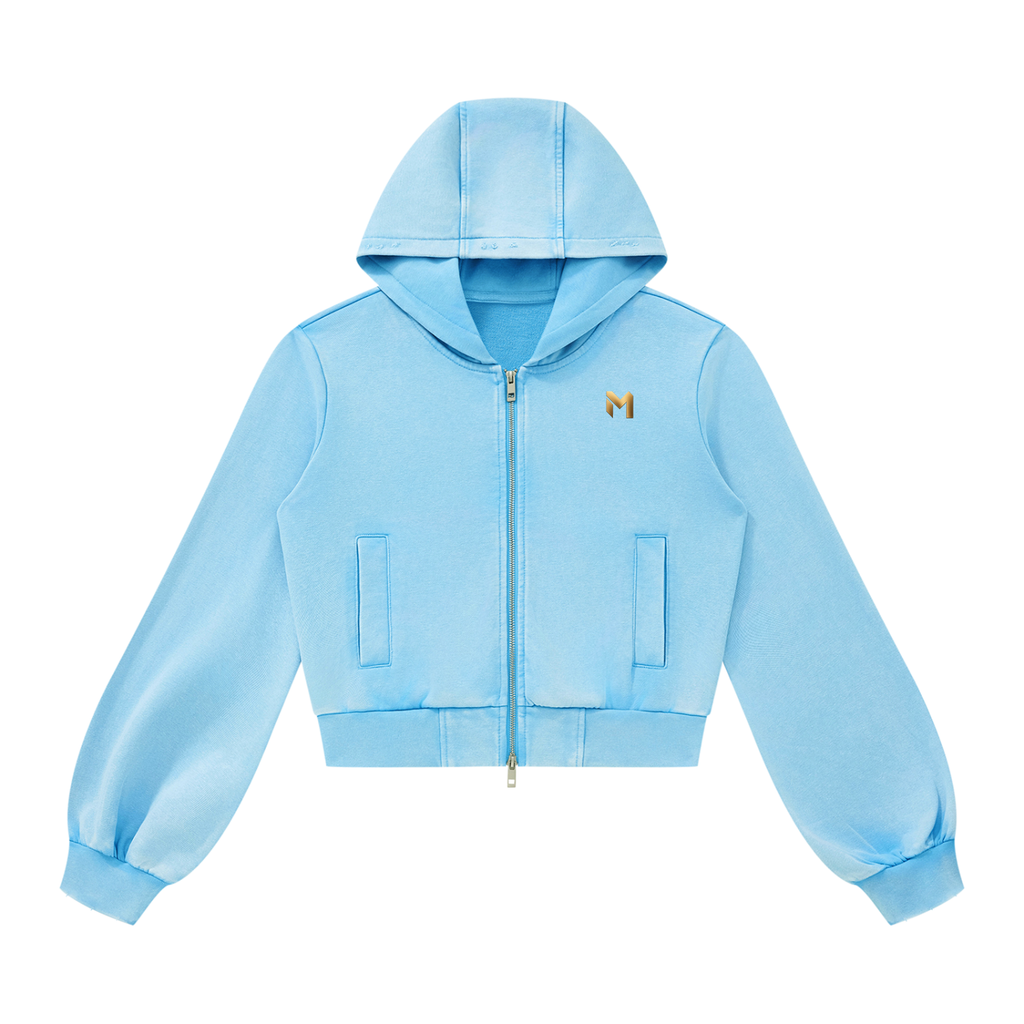 Women’s Vintage Wash Full Zip Hoodie