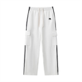 Side Stripe Straight-Leg Pants
