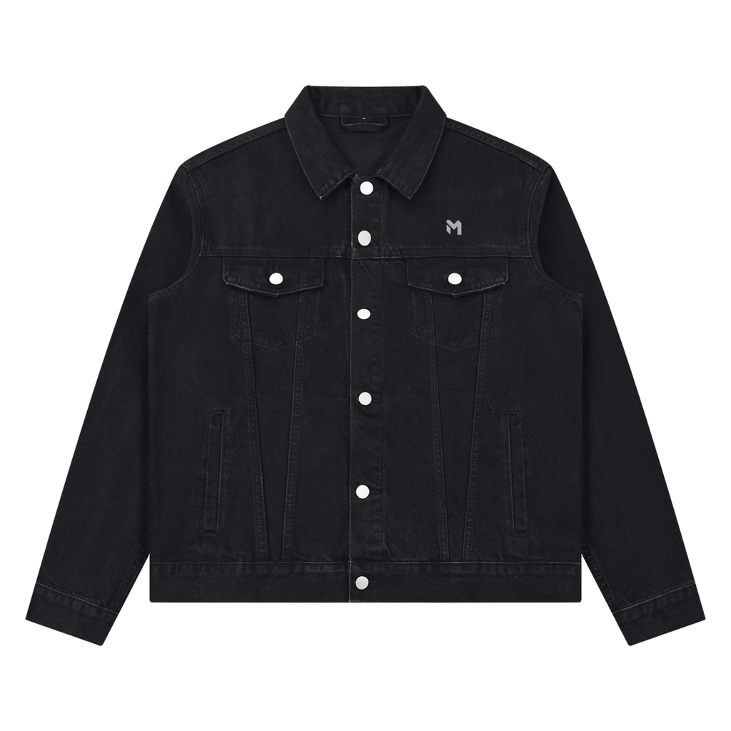 Unisex Vintage Wash Denim Jacket