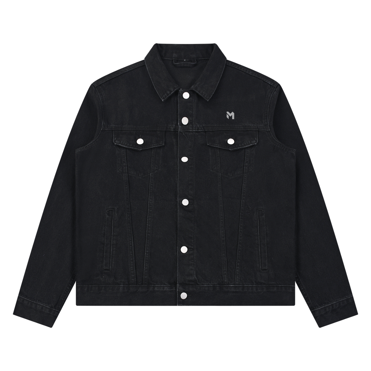 Unisex Vintage Wash Denim Jacket