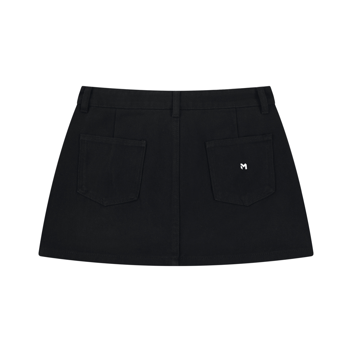 Women's Studded Denim Mini Skirt