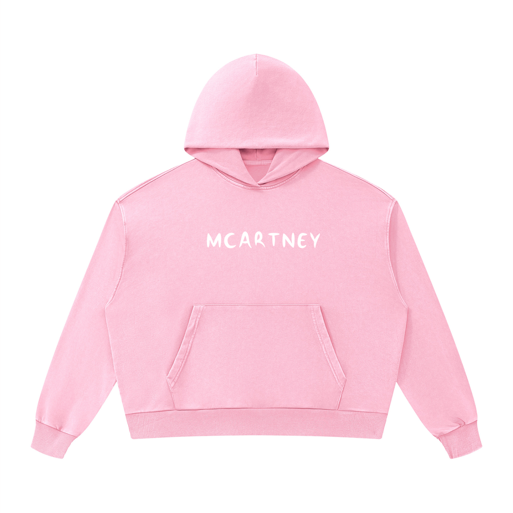 Unisex Mineral Wash Boxy Hoodie