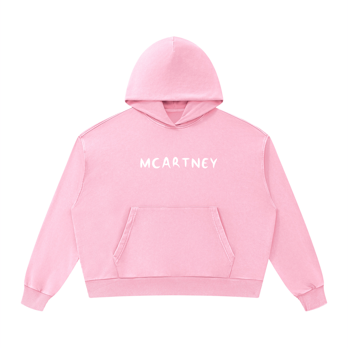 Unisex Mineral Wash Boxy Hoodie
