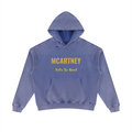 Unisex Mineral Wash Distressed Hoodie