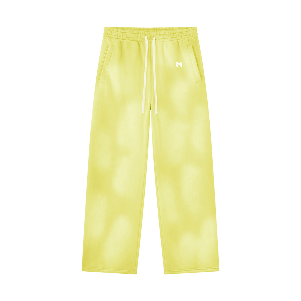 Unisex Sunfade Wide Leg Fleece Sweatpants