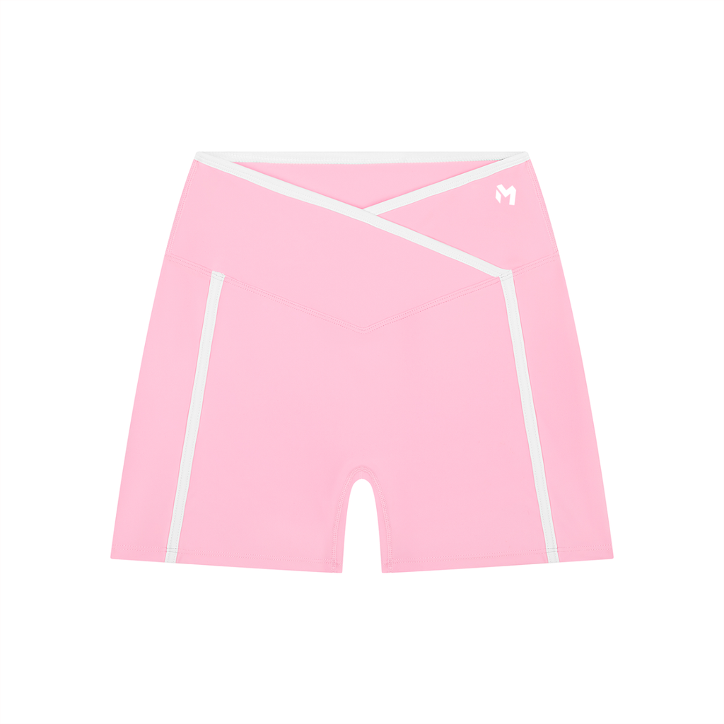 Women’s High Rise Color Block Yoga Shorts